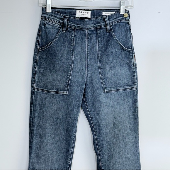 Frame Denim Le Flare De Francoise Jean Size 28 Sunnyslope Flare High Rise LFF899 - Picture 6 of 16